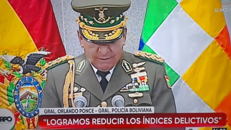 EN VIVO: Presidente Luis Arce posesiona al nuevo alto mando policial