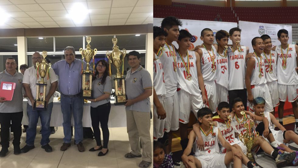 Básquet: Tarija recibió el trofeo de campeón de Copa Bolivia 