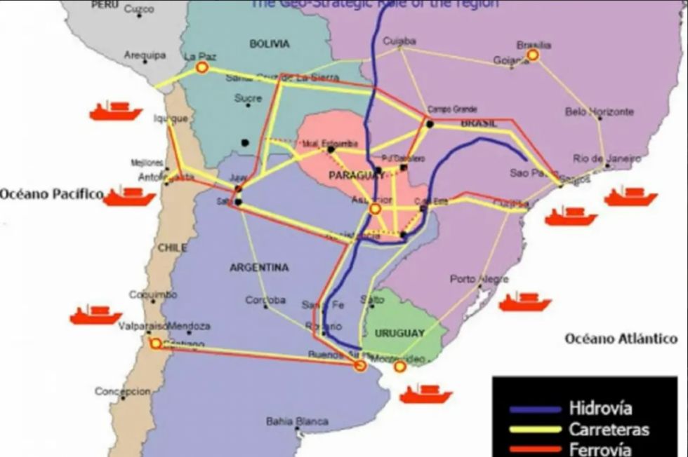 Corredores bioceánicos  en América del Sur,  esperanzas y polémicas