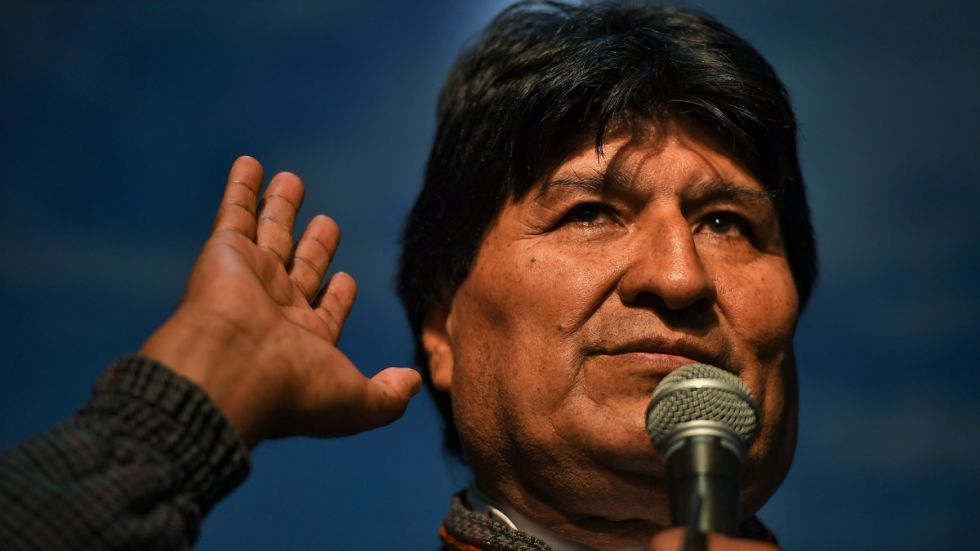 Formalizan denuncia penal contra Evo Morales