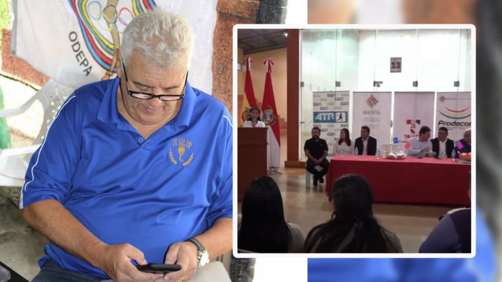 Raquet: Tarija maravilló a la IRF en la inspección para ser sede del Mundial Juvenil