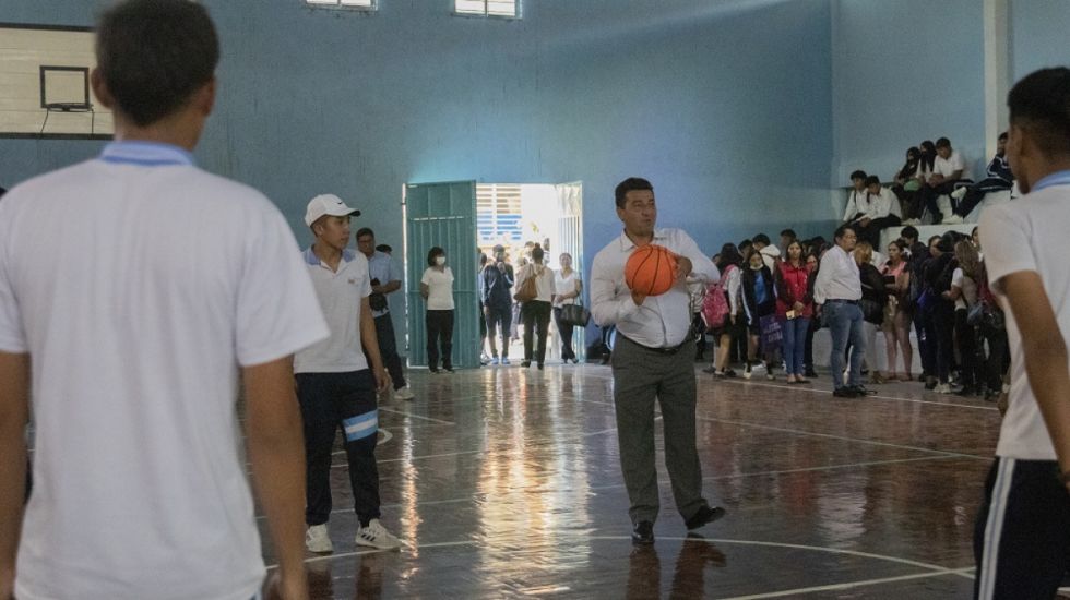 La Alcaldía de Tarija refaccionó espacios deportivos de la UE Belgrano