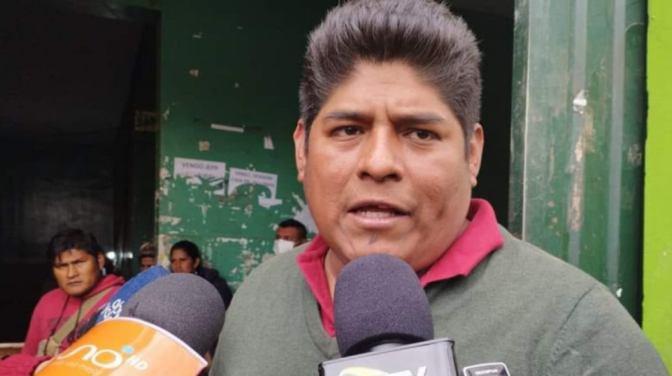 Amplían detención preventiva de César Apaza