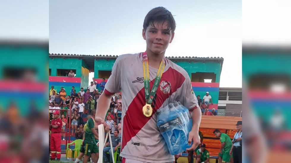 Dalessandro, el campeón de la Sub-15 que terminó como goleador y mejor jugador en Beni