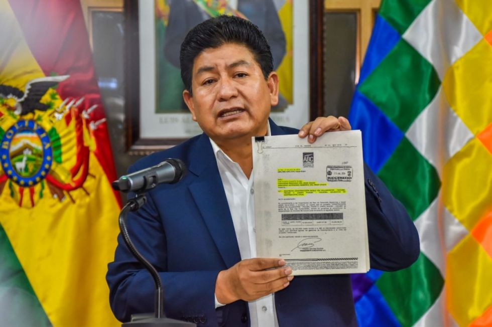 Montaño suma y sigue: ahora llama "saboteador" a Ábrego, el ejecutivo del Chaco que es del MAS
