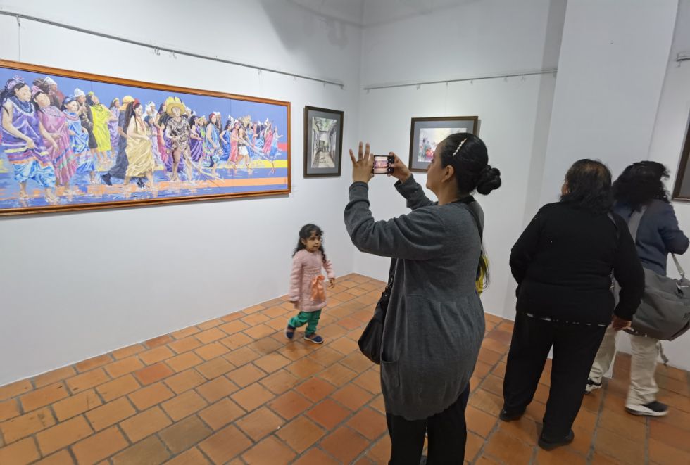 Capturando la obra
