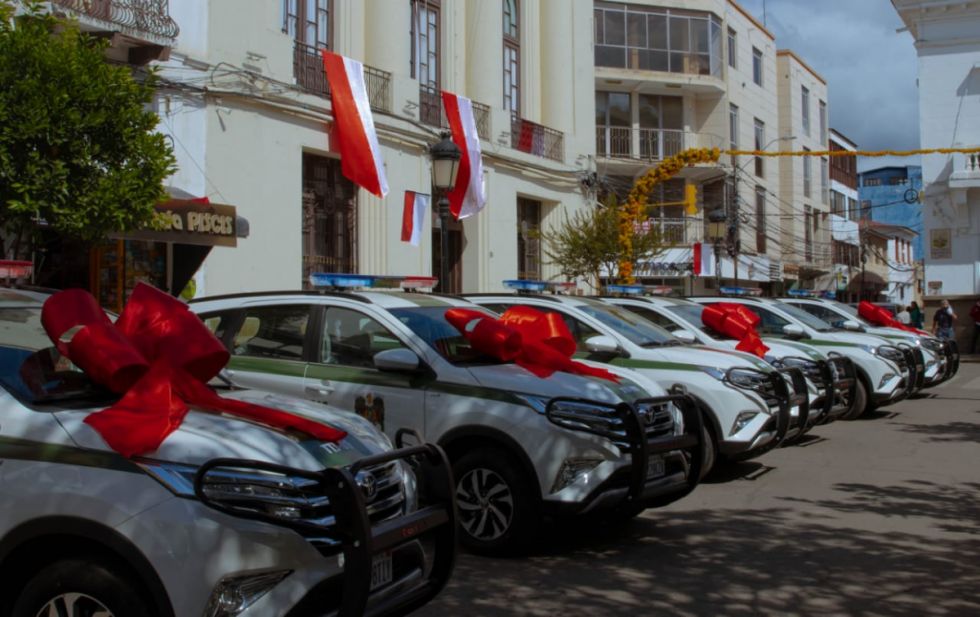 La Alcaldía equipa a la Policía para mejorar patrullajes