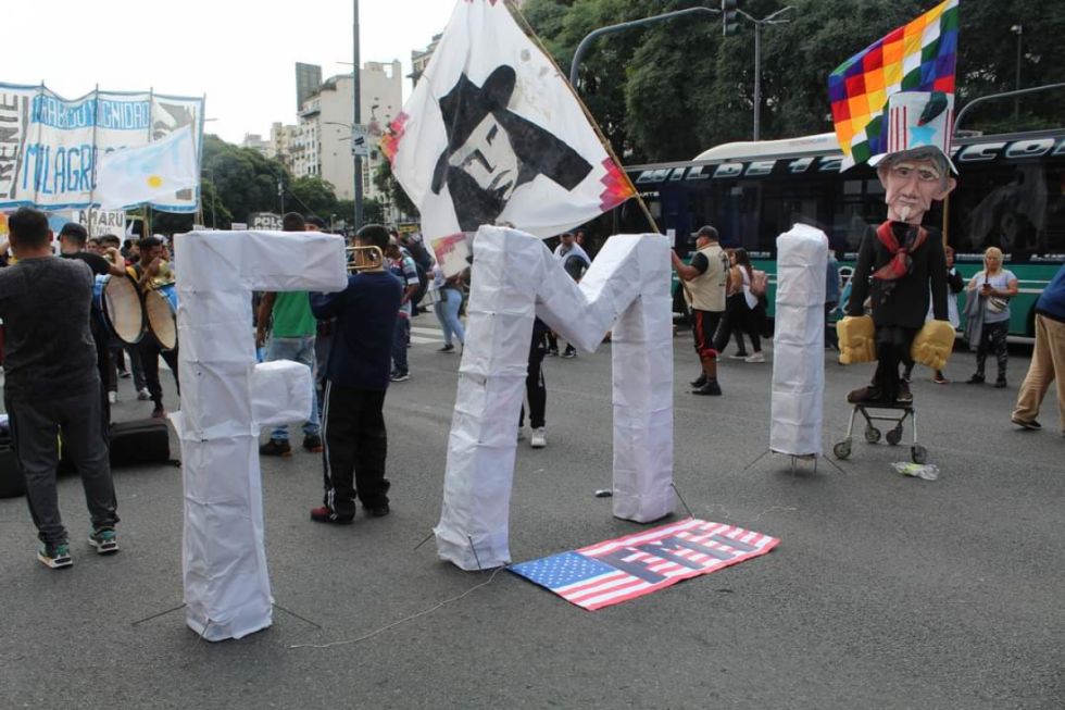 En Argentina protestan en contra del FMI