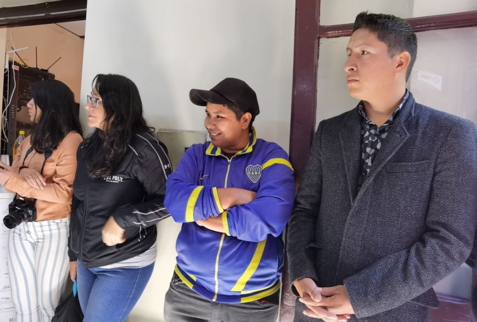 Andrea Angelo, Natalia Seas, Angélica Montero y Luis Zenteno