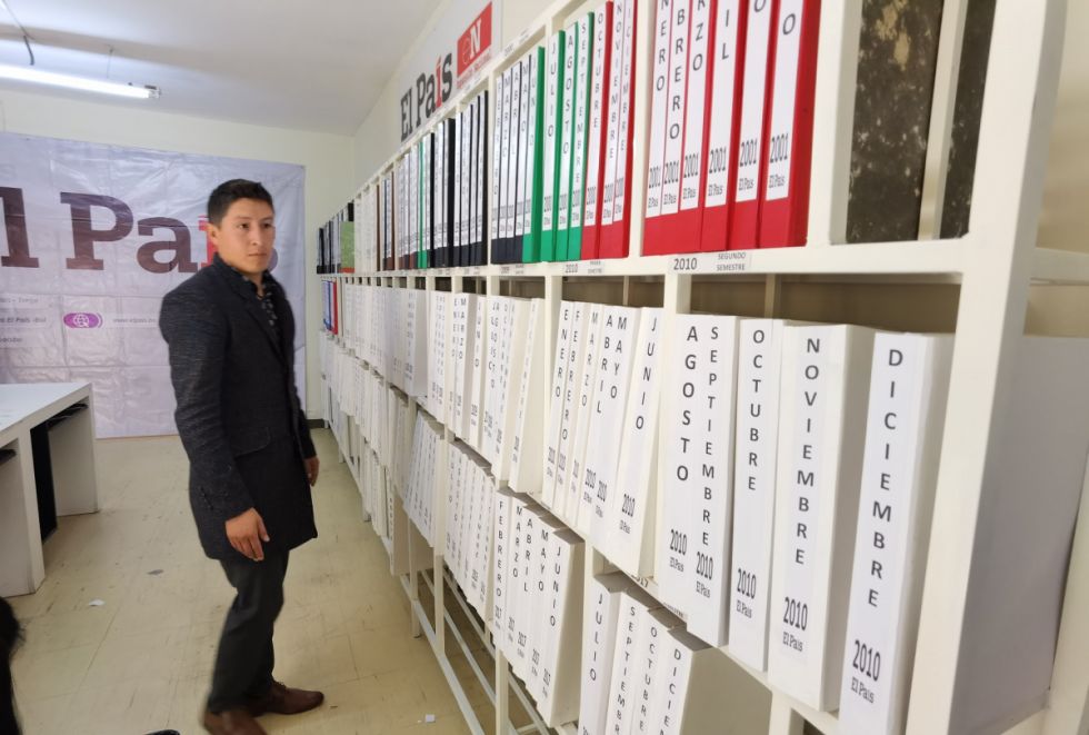 Luis Zenteno revisando hasta el último detalle