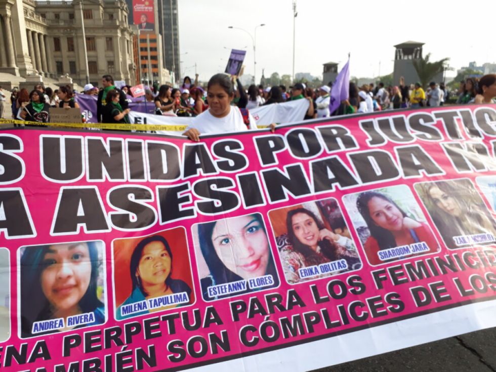 Feminicidios, indetenibles en Perú por falta de política de prevención