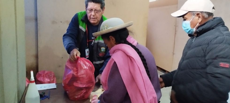 La Gobernación ya entregó 10 mil canastas alimentarias en Cercado 