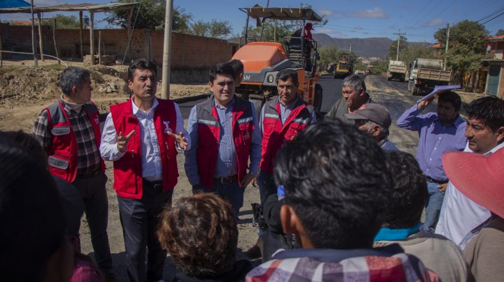 Tarija: Alcaldía inicia el asfaltado en el barrio San Blas