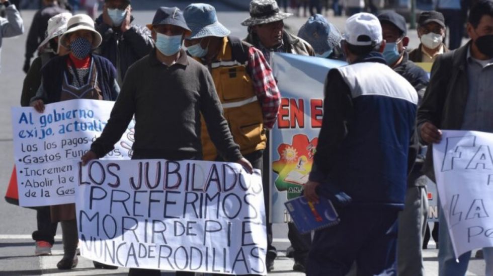 Jubilados se sumarán a una acción contra la Ley 065