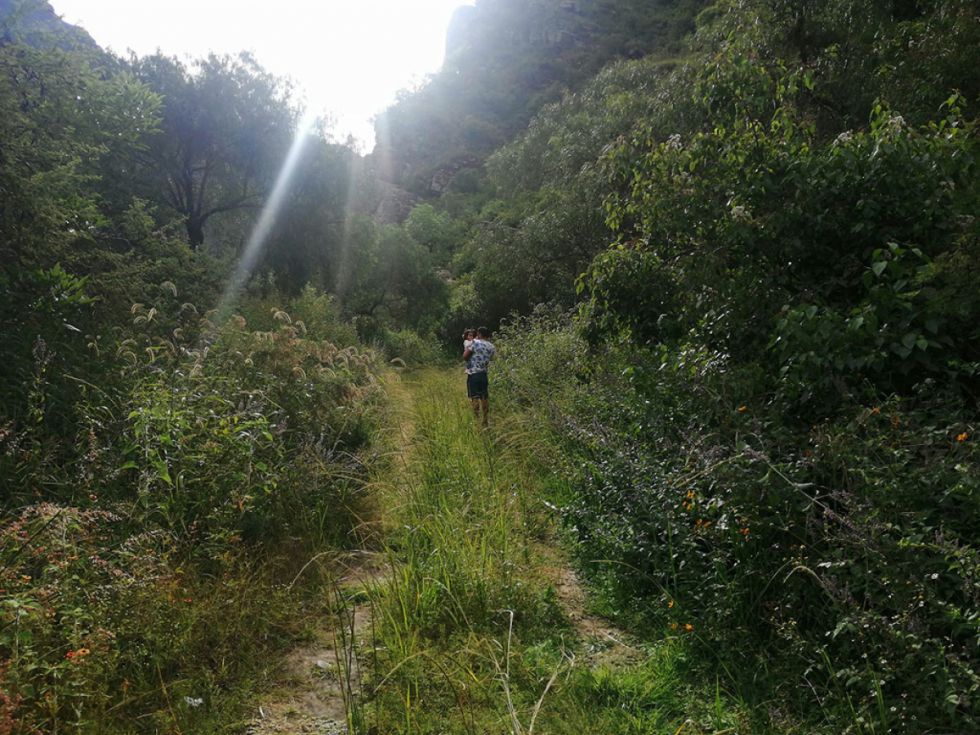 En Erquis, al borde de la Serranía de Sama