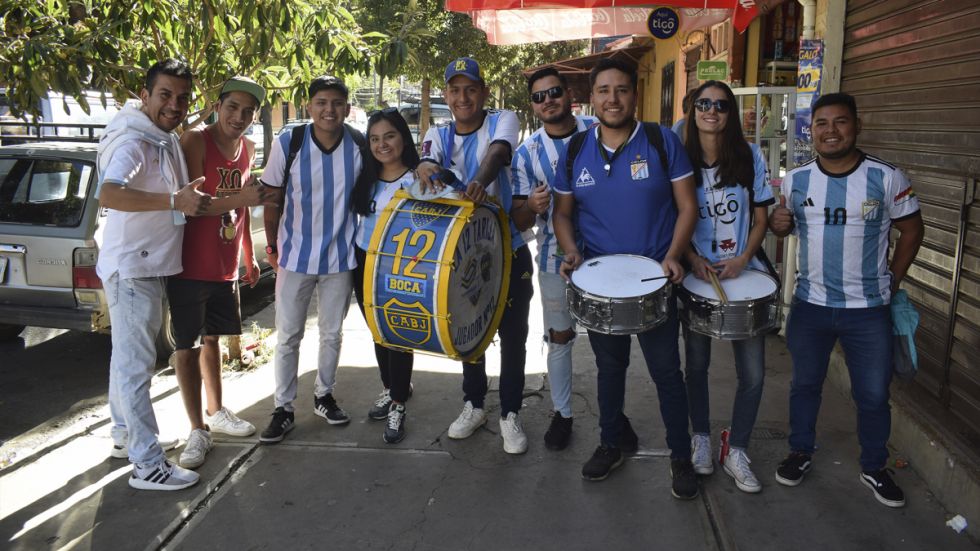 "Los Sedientos", aficionados albicelestes