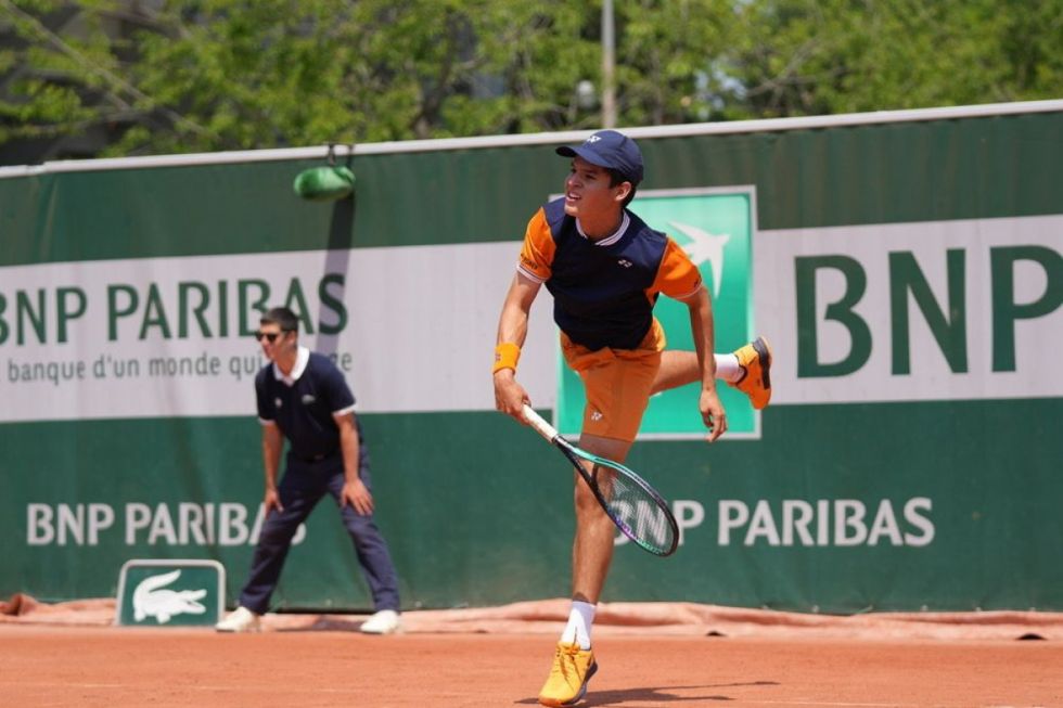 Prado, primer boliviano que jugará en singles una final de Grand Slam Junior