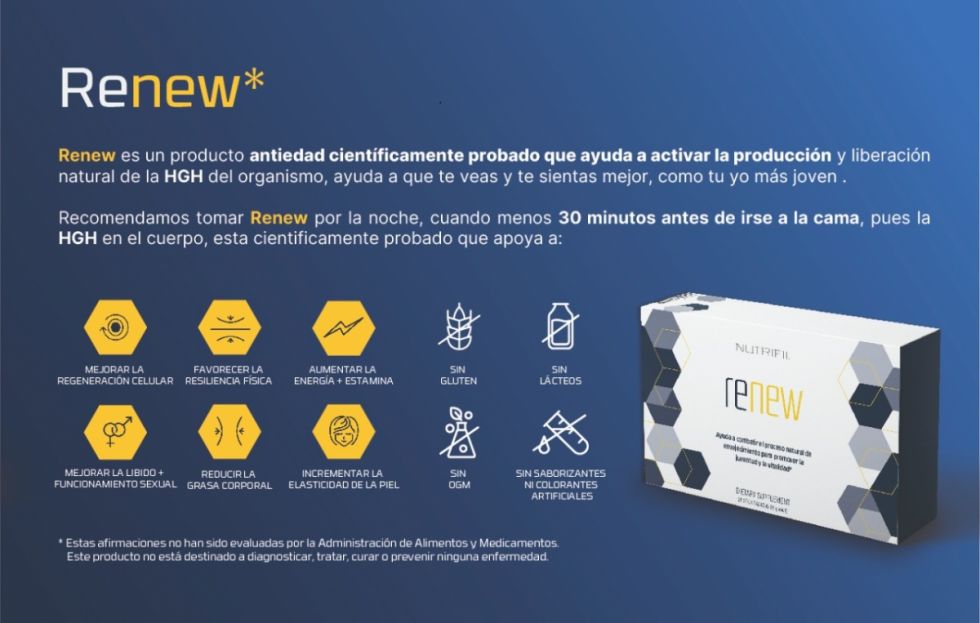 Renew, la novedosa fórmula antiedad que llega a Bolivia 