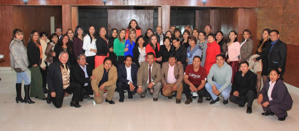 El plantel docente de la Unidad Educativa San Jorge 2, turno mañana