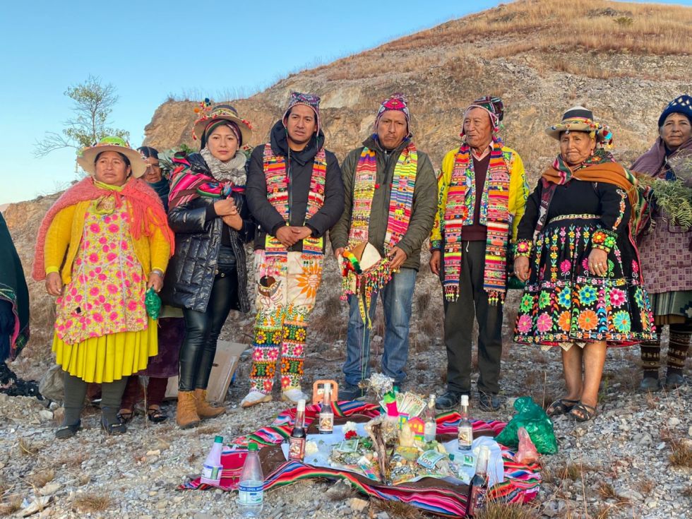Médicos tradicionales celebran el Año Nuevo Andino Amazónico en la ciudad de Tarija