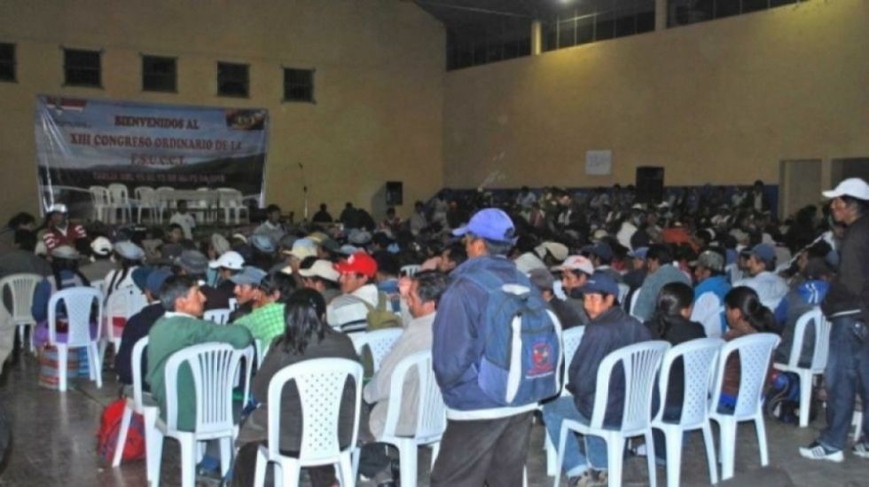 Suspenden el congreso campesino por injerencia política, sobre todo del MAS