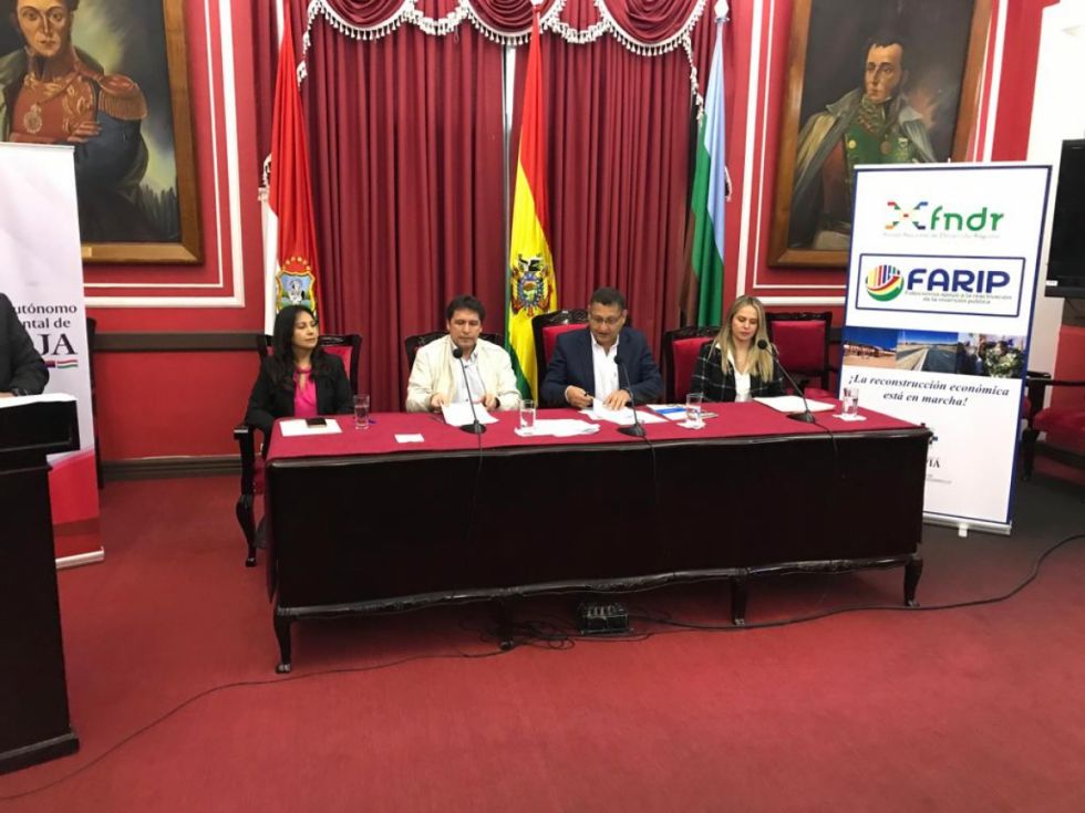 El Gobierno financia Bs. 20,3 millones para reiniciar obras del Oncológico de Tarija