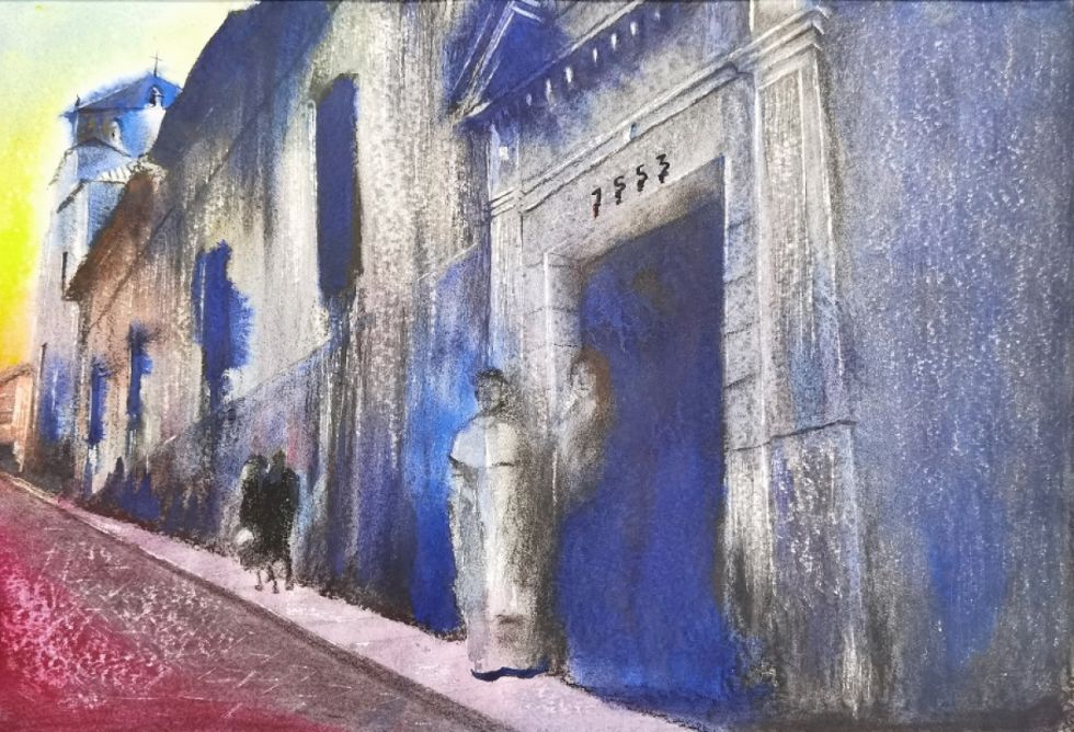 Paisaje urbano, de Floriano Álvarez.