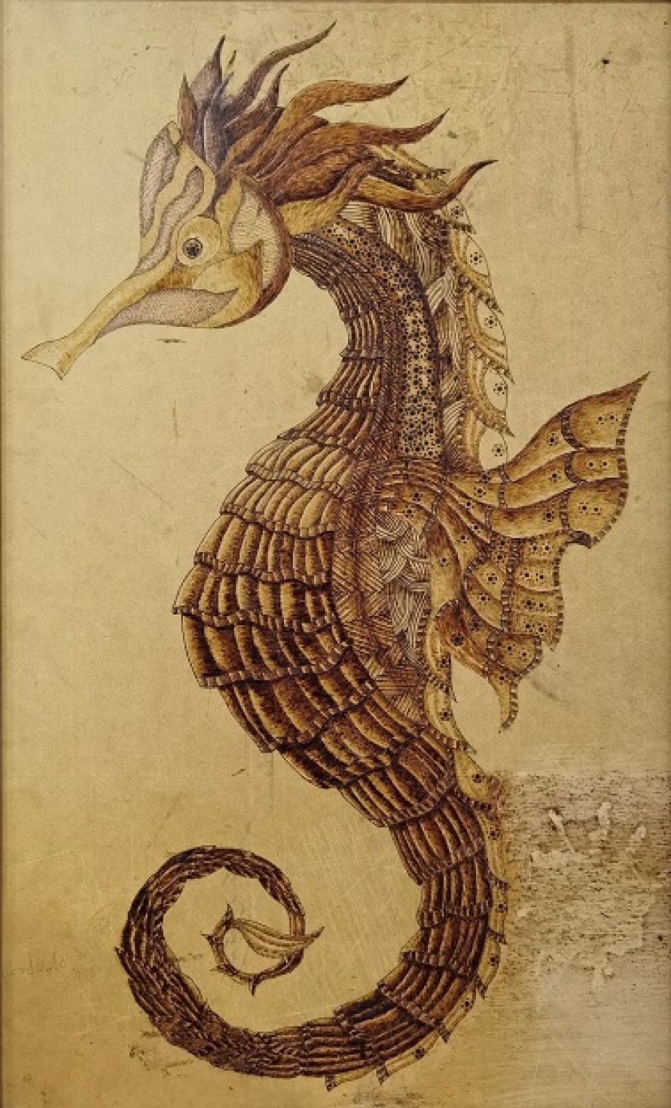 Caballito de mar, de Mónica Ayarde.