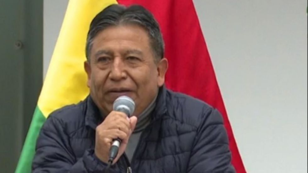 Choquehuanca, en medio de las pugnas del MAS: Los paceños luchamos contra el engaño y la división