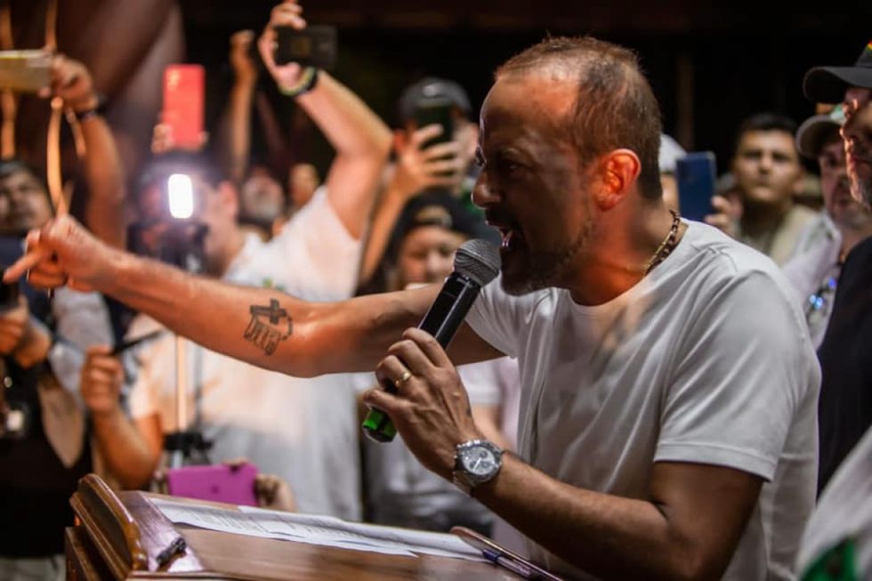 Camacho afirma que se ‘inventó’ un golpe de Estado en 2019 para ‘lavarle la cara a Evo’