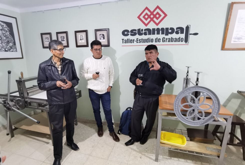 Los maestros del arte relatan sus andanzas.