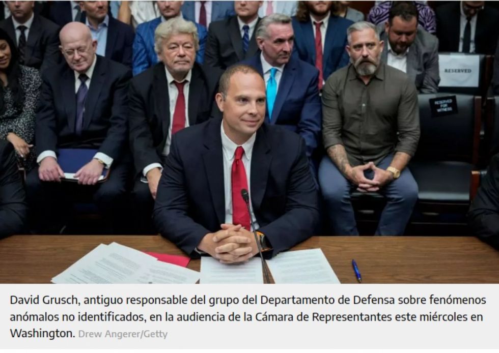 Qué ha desvelado la audiencia sobre ovnis en el Congreso de EEUU