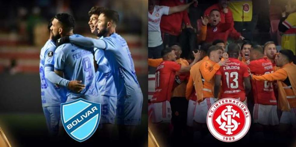 Confirmado: Conozca el día, hora y lugar de los partidos de ida y vuelta entre Bolívar e Inter de Porto Alegre