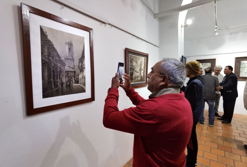 Capturando una obra.