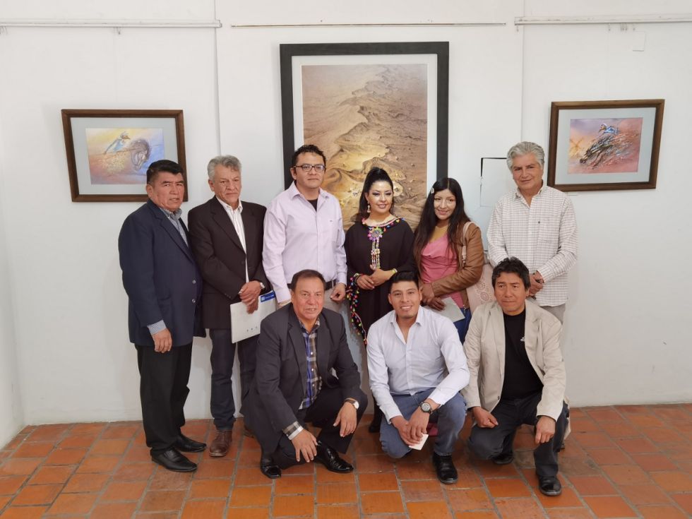 Los artistas de Praxis. 