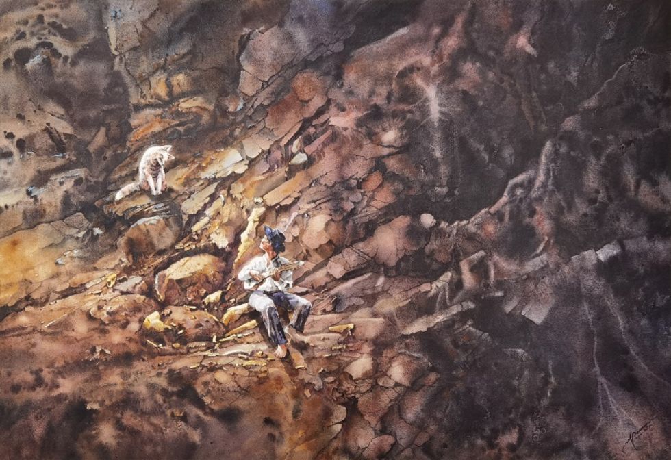 Alone, de Milton Pumari.
