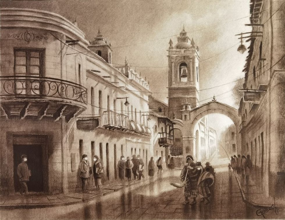 San Francisco Potosí, de Rubén Gómez Aramayo.