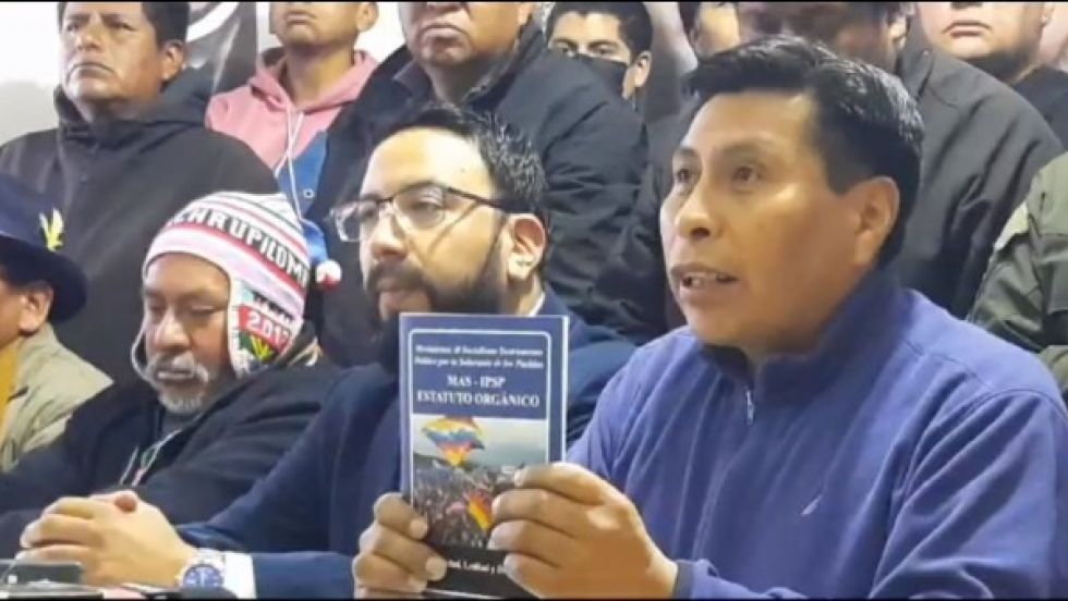 Arce y Choquehuanca serán invitados al congreso del MAS “por respeto”, pero no tomarán decisiones