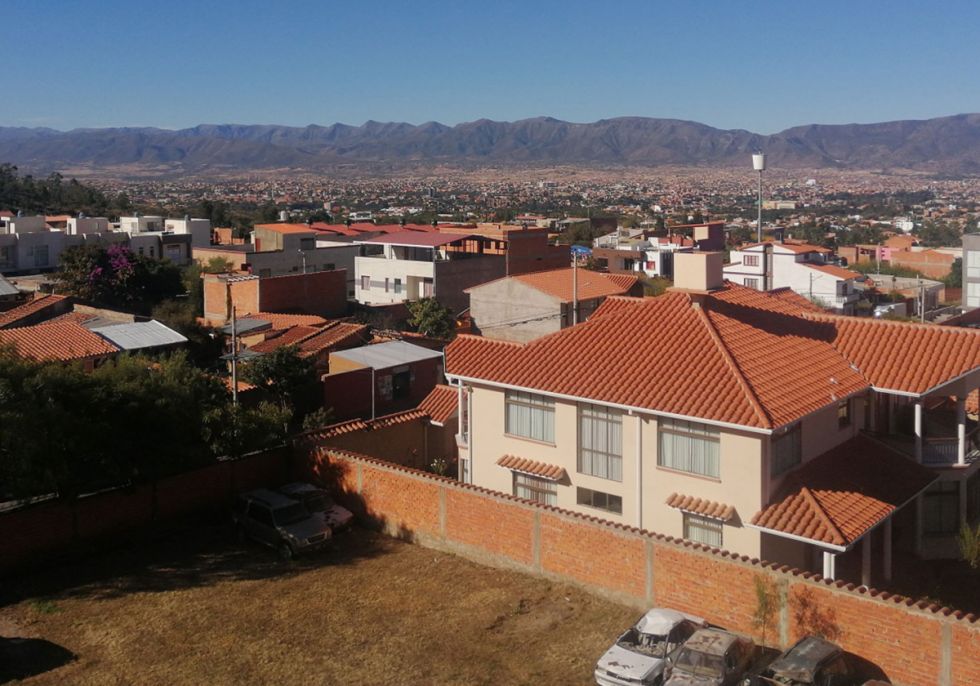 Vista de Tarija desde Alto Senac. 