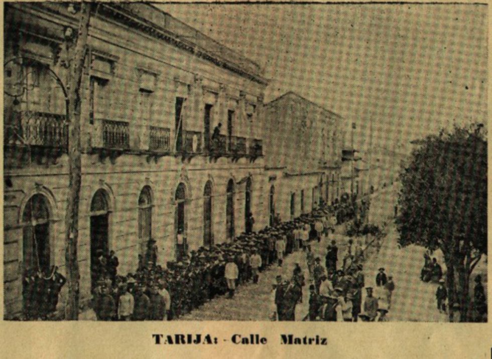 Tarija, calle matriz