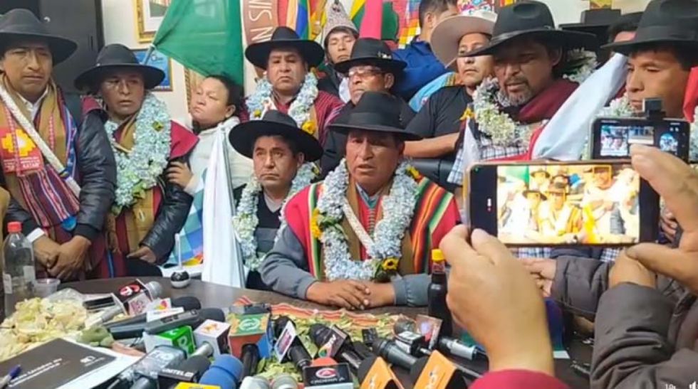 La CSUTCB instruye a sus bases no bloquear