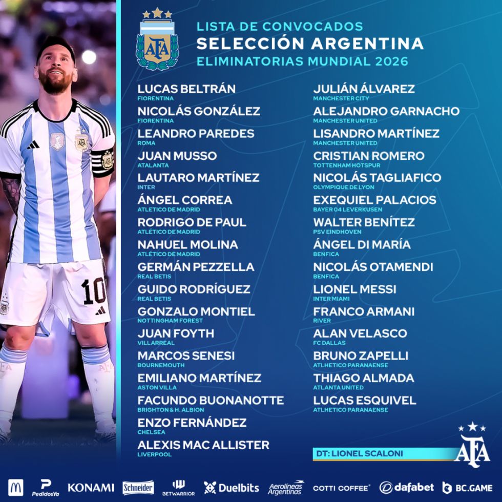 Confirmado, Scaloni convoca a Messi para jugar en La Paz