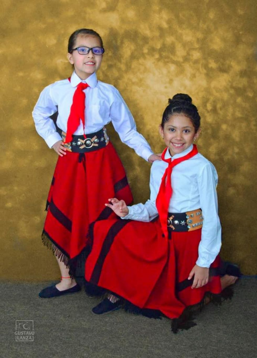 Integrantes del conjunto menores Las Churitas