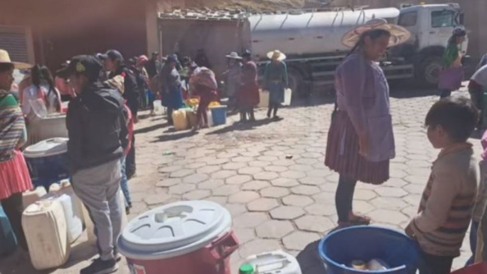 Proyecto de agua del gobierno de cinco años no funciona en Potosí