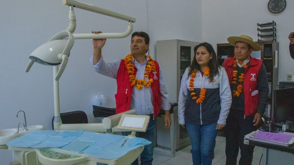 Alcaldía concluye refacción del centro de salud de Pampa Redonda