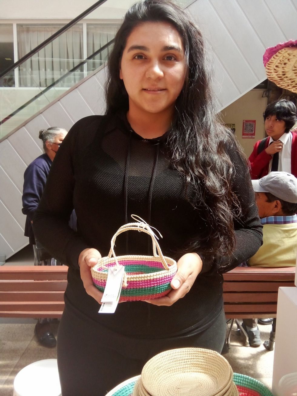 Yennifer Vidal, comercializadora de Kuña Murata.