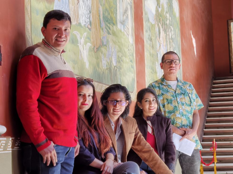 Integrantes de Zenit producciones culturales