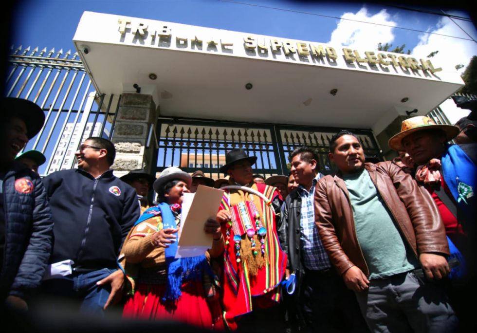 Pacto de Unidad afín al Gobierno exige al TSE anular convocatoria para Congreso del MAS en el Trópico
