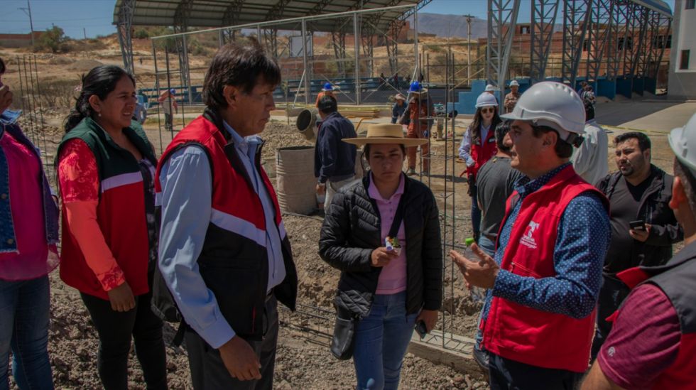 Culminarán el muro de cerramiento en la UE Valle Hermoso