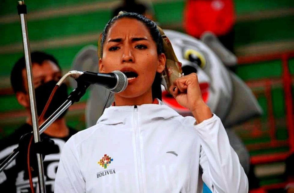 Cielo Veizaga presentó su renuncia irrevocable al cargo de Viceministra de Deportes